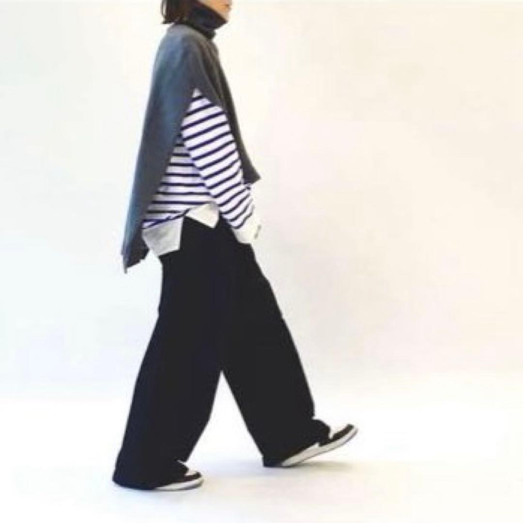 ジャーナルスタンダードラックス ライトジャージー タートルポンチョ