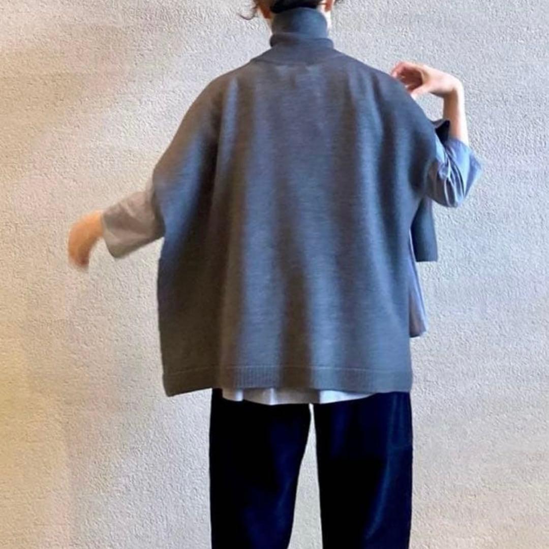 ジャーナルスタンダードラックス ライトジャージー タートルポンチョ