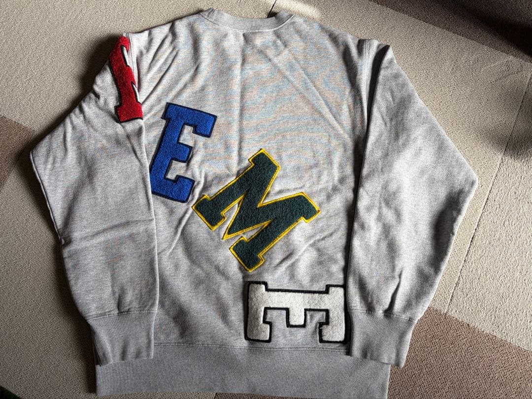 Supreme Big Arc Crewneck グレー スウェット