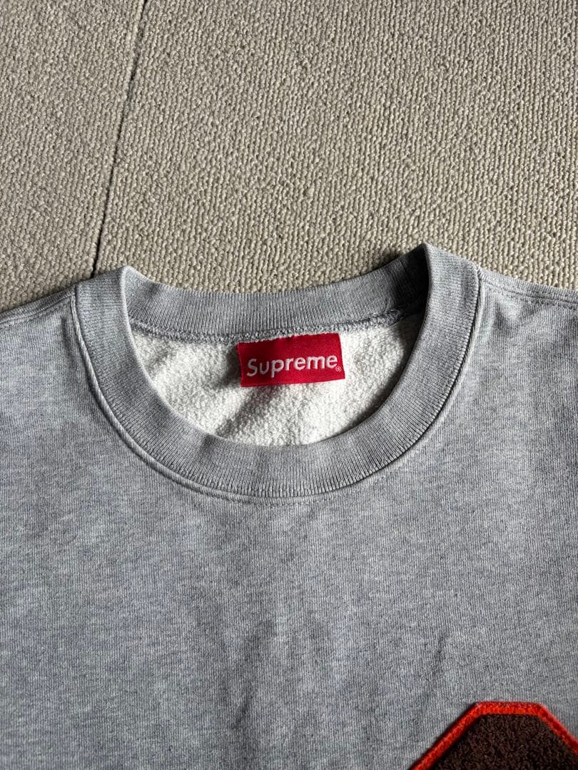 Supreme Big Arc Crewneck グレー スウェット