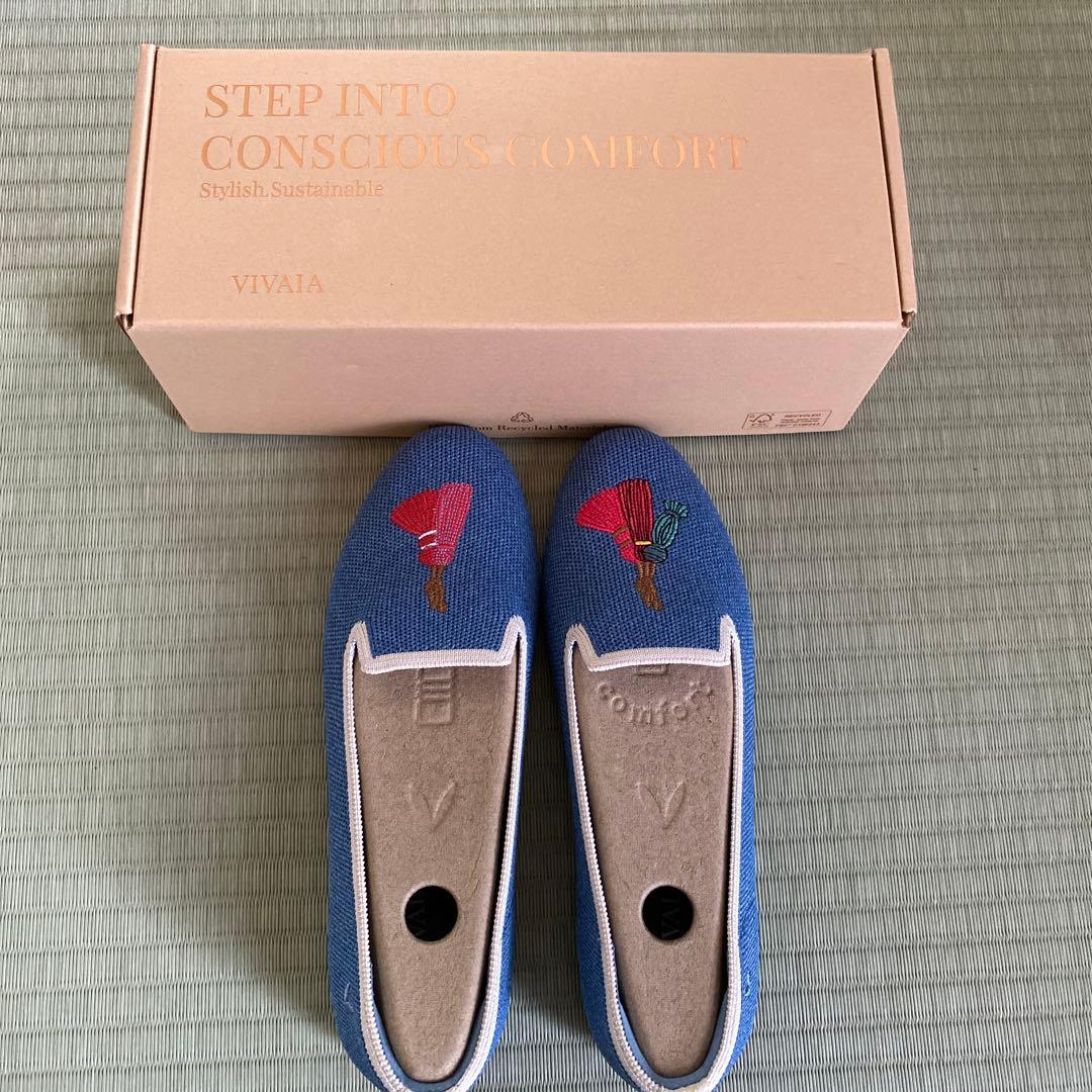 未使用品　VIVAIA ローファー　フラットシューズ サイズEU38