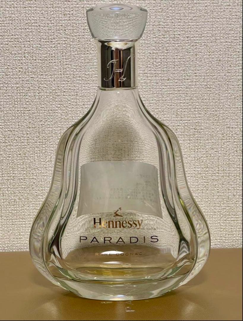 Hennessy PARADIS 空瓶空箱　美品