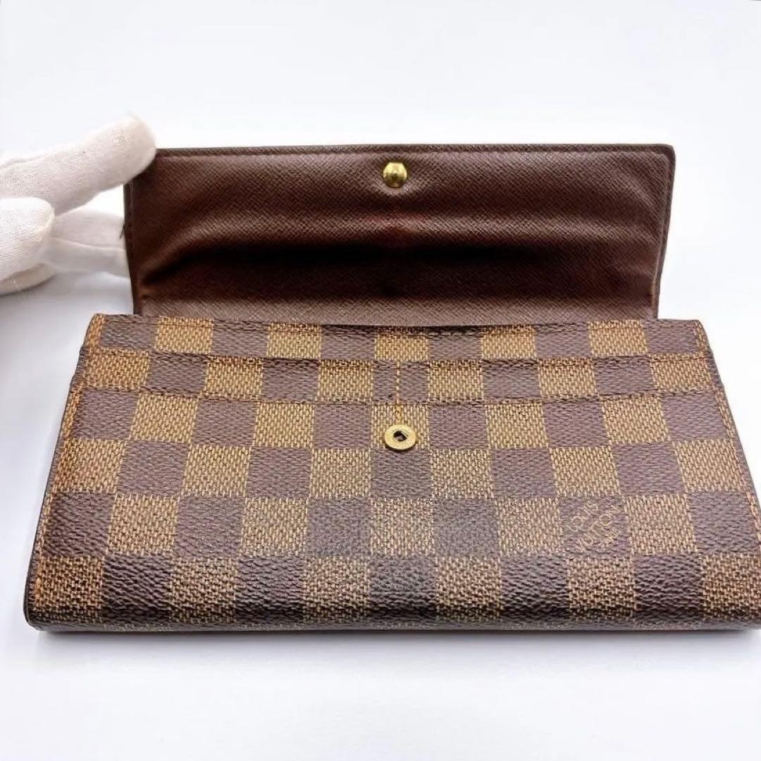 ✨良品✨ ルイヴィトン ポルトフォイユ サラ ダミエ カード10 長財布