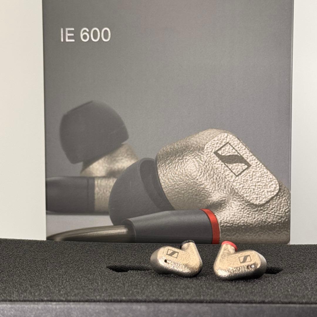 【ゼンハイザー IE 600】高音質イヤフォン（美品・中古）