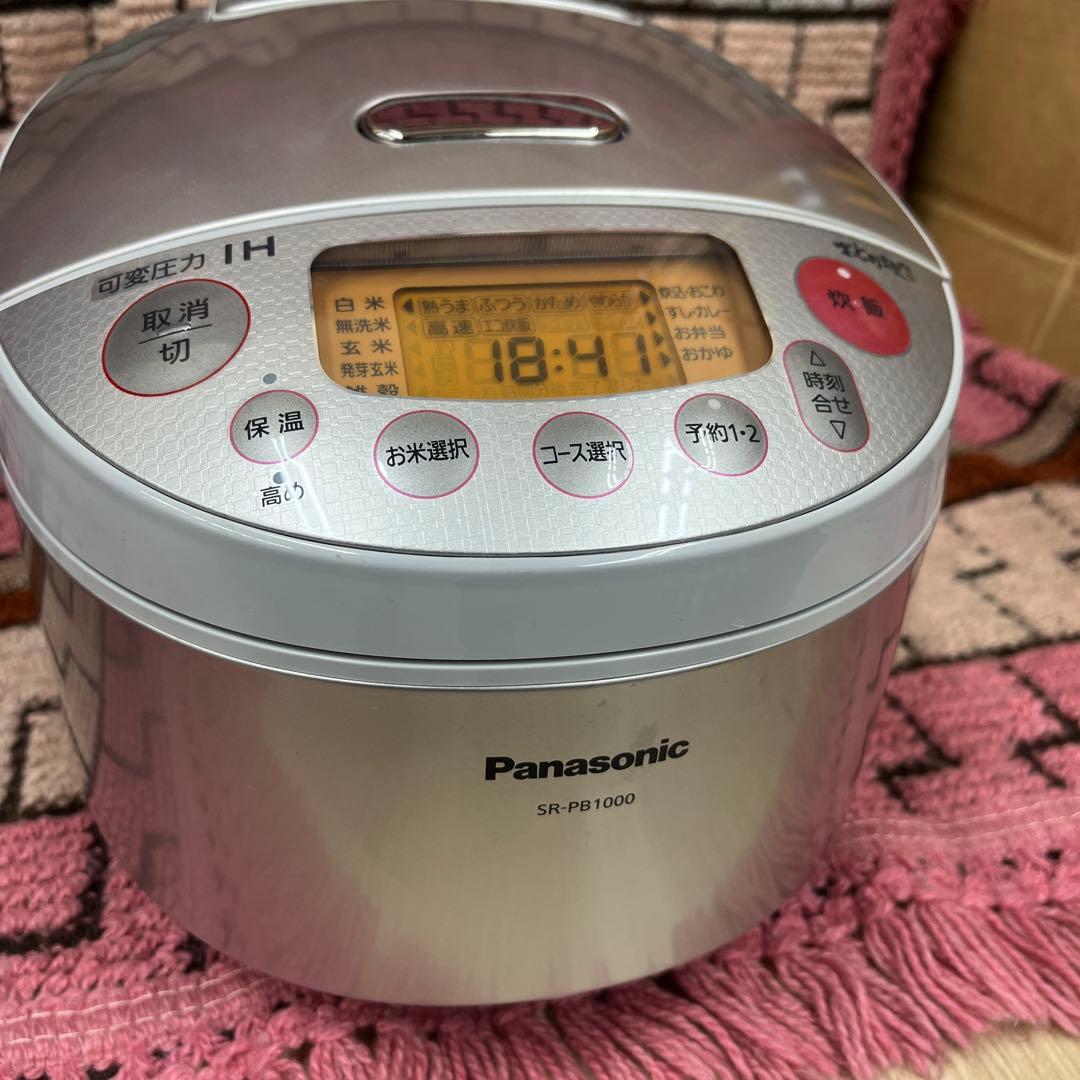 パナソニック　Panasonic sr-pb1000 炊飯器　おどり炊き