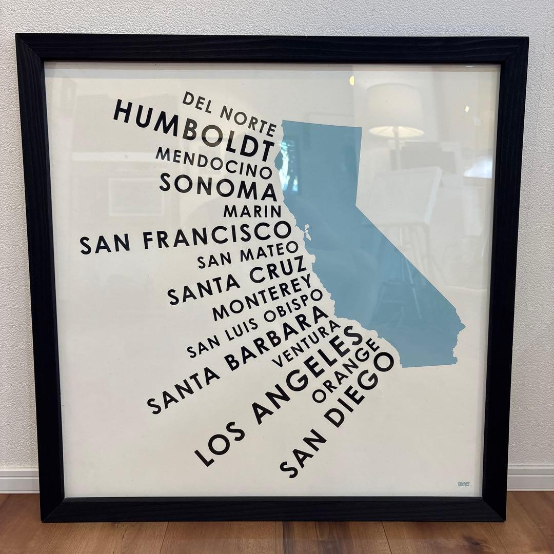 グリーンルーム Orange&Park カリフォルニア 額縁セット