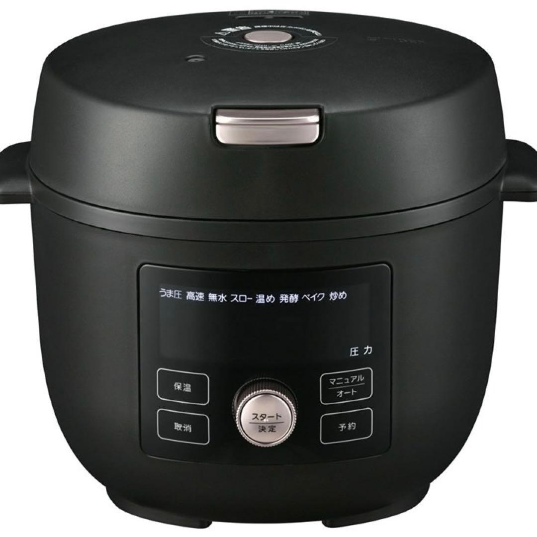 値下げ♡《新品未使用》TIGER 電気圧力鍋 黒