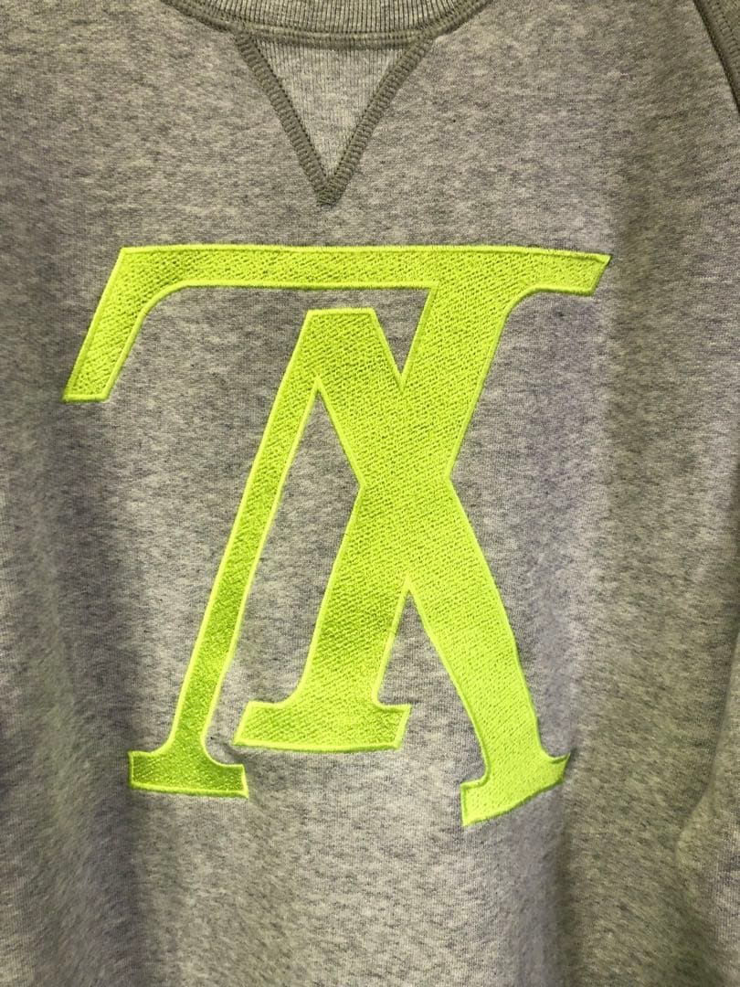 希少 ルイヴィトン 本物 アップサイドダウン ロゴ クルーネック スウェット