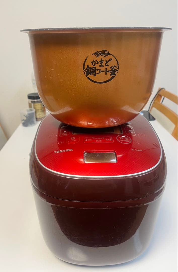TOSHIBA 東芝真空 IHジャー炊飯器 RC-10VRM 19年製