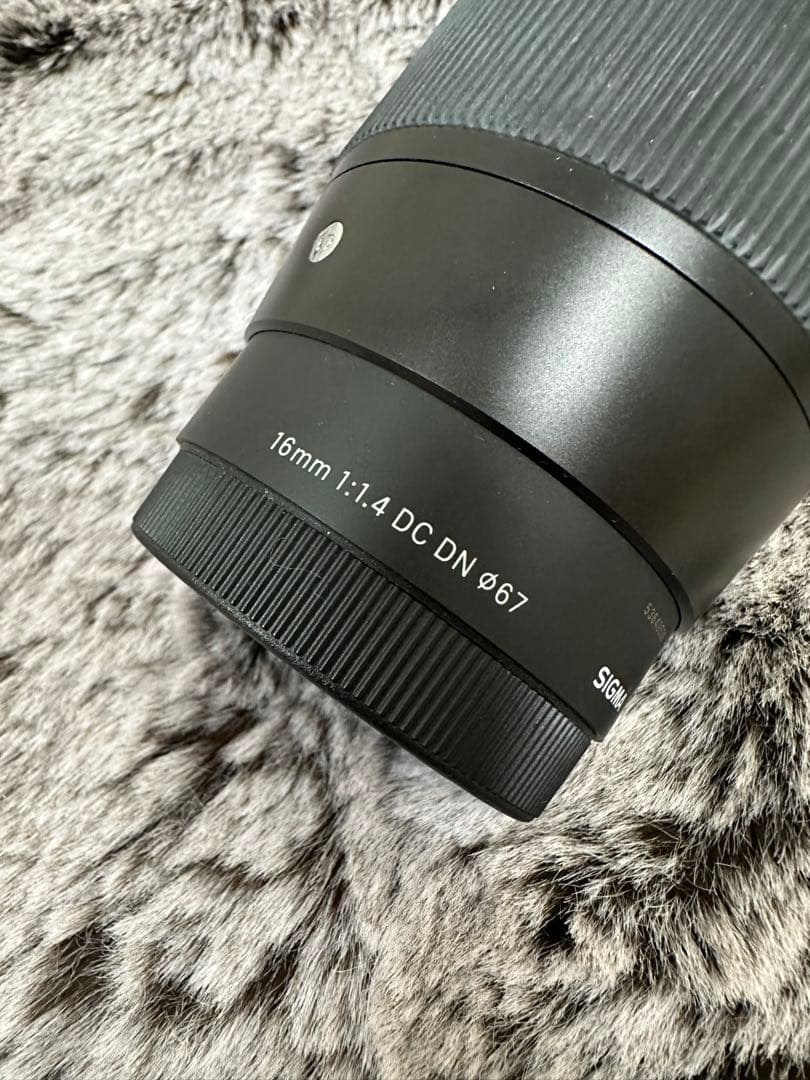 Sony Eマウント SIGMA 16mm F1.4 DC DN単焦点レンズ