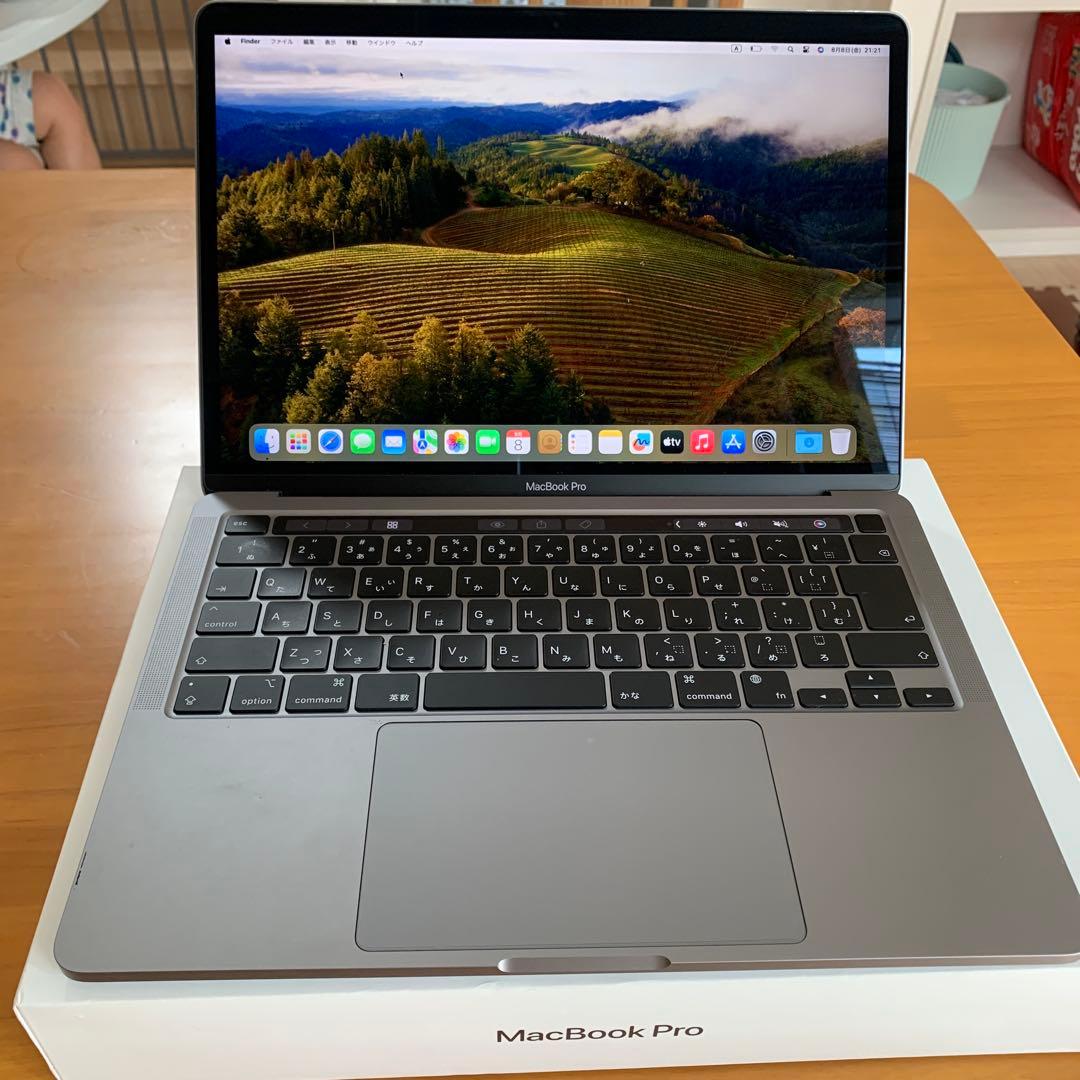 MacBook pro 2020 13インチ　8GB 256GB SSD