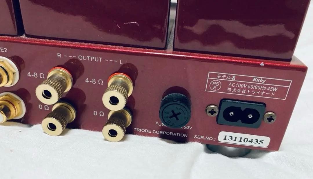 真空管アンプ Triode Ruby トライオード ルビー 美品 ケース付き