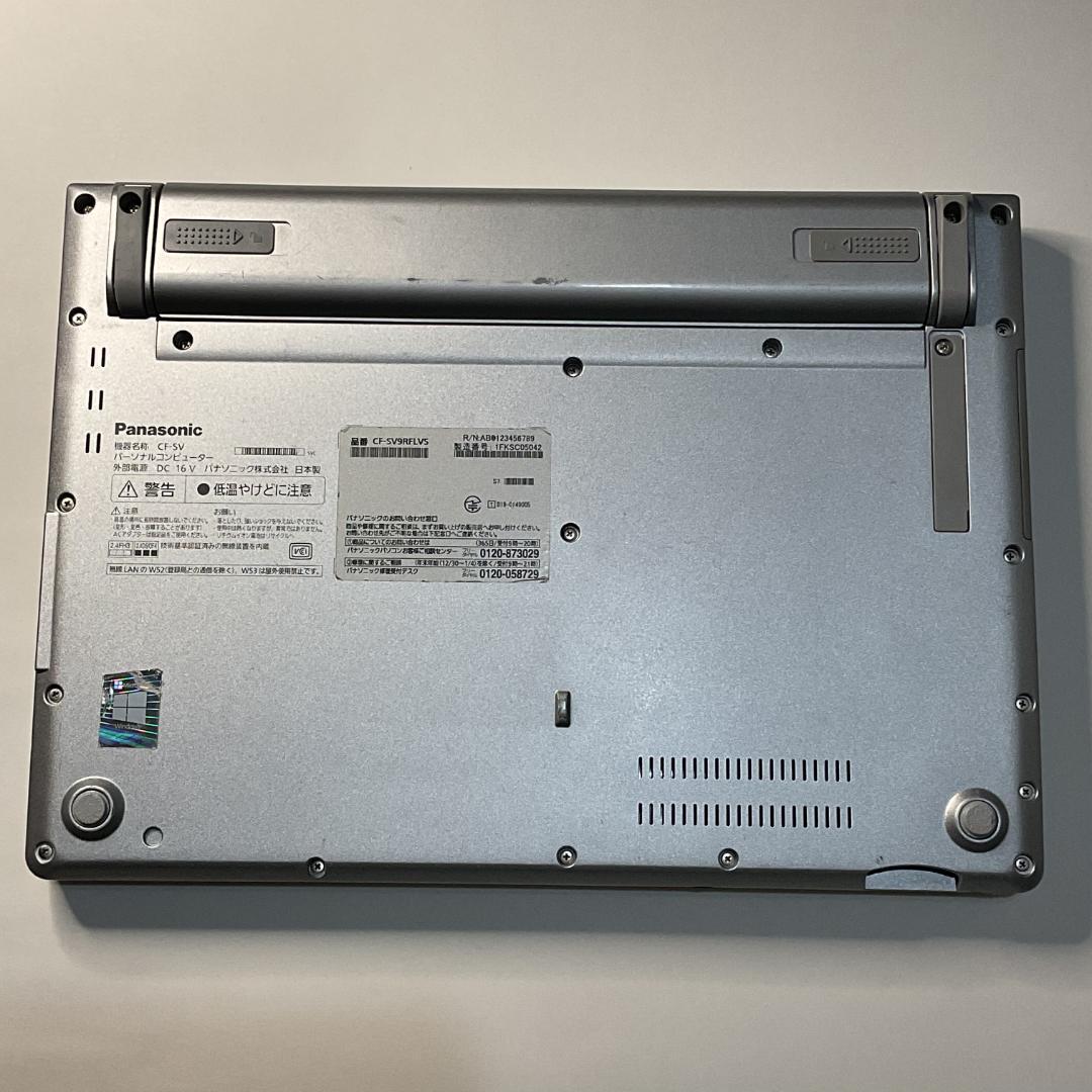 【SIMフリー】Panasonic レッツノート SV9RFLVS 042