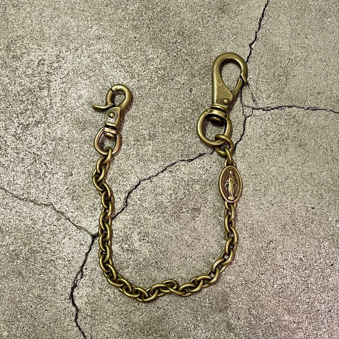 amp japan アンプジャパン マリア ウォレットチェーン ブラス 真鍮