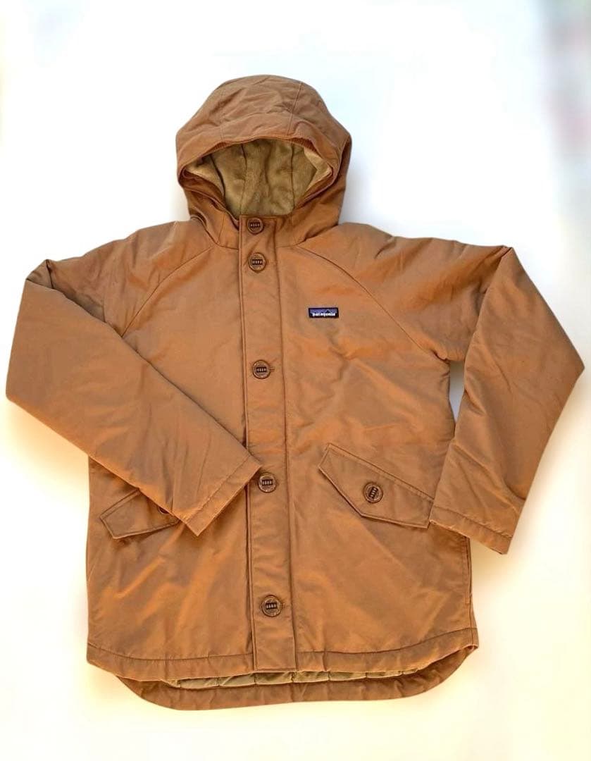 Patagoniaフード付きジャケット キッズ165cm （レディースM相当）