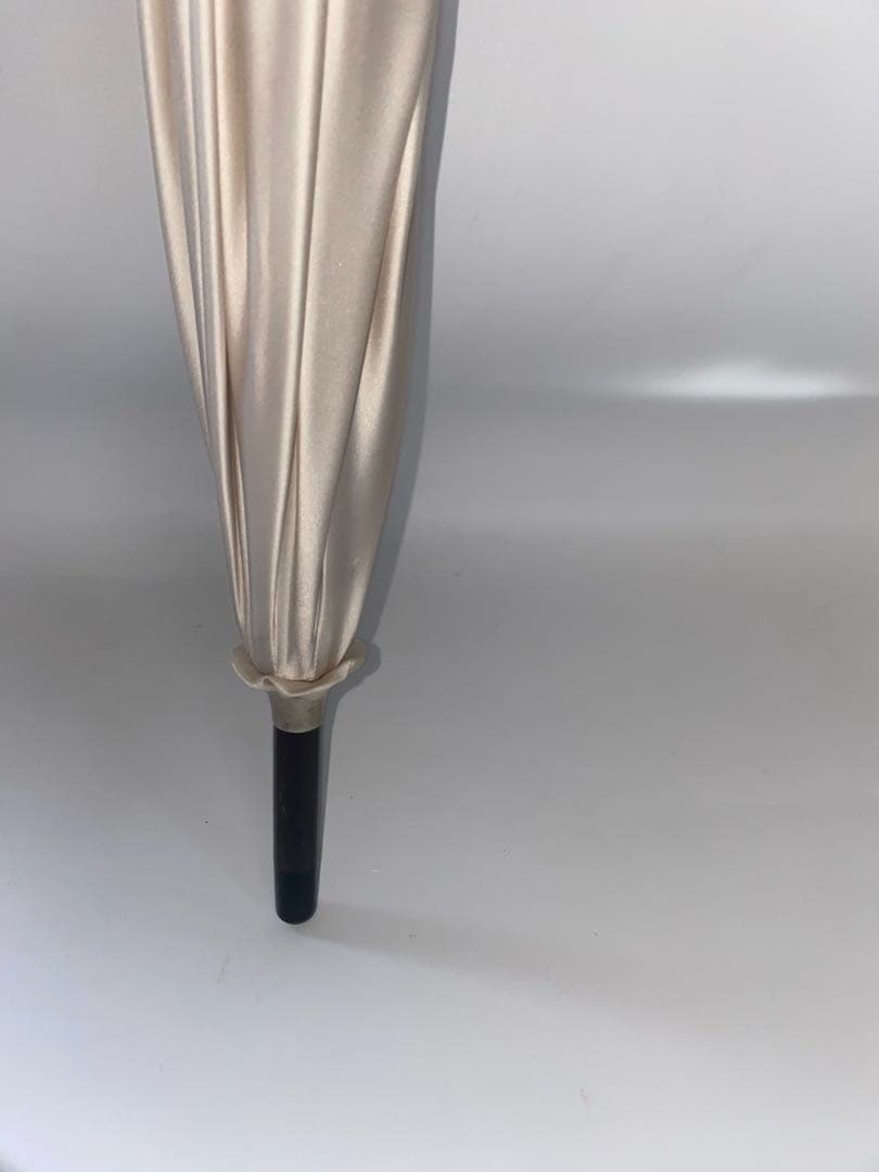 PRADA 長傘 ホワイト系・ブラウンLOGOプリント柄長さ92com