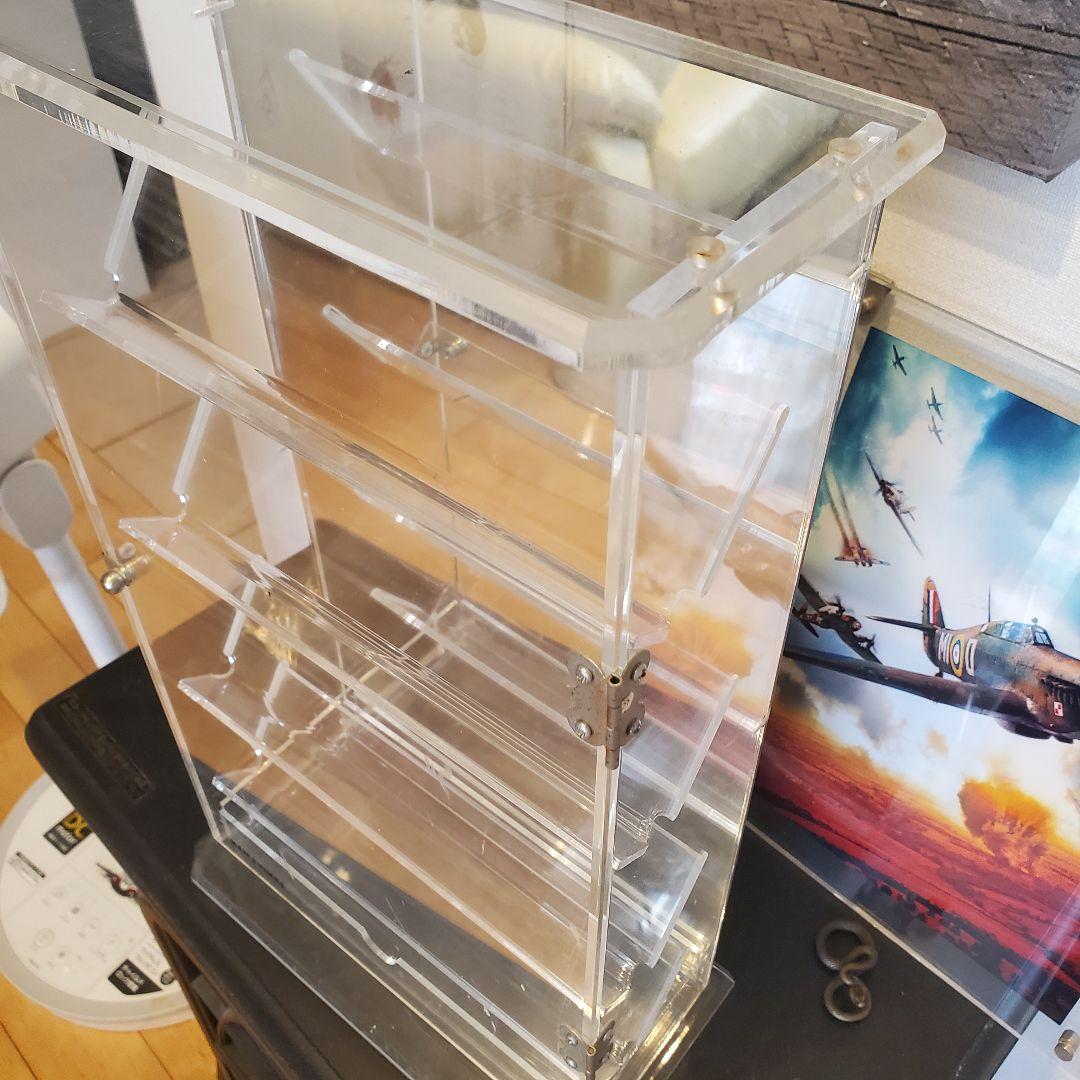 アクリル製5段ガラスケース