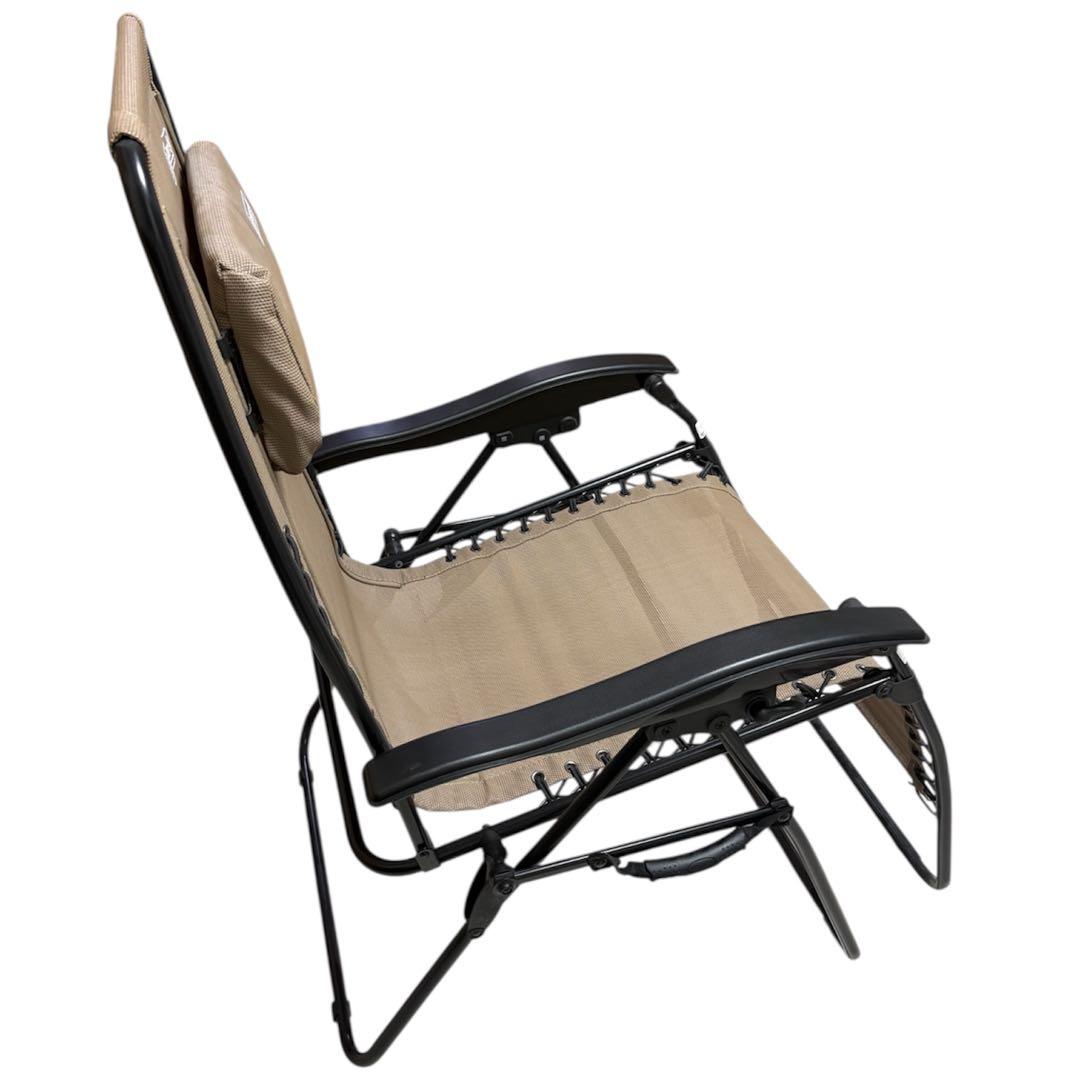 Coleman リクライニングチェア 2脚セット ベージュ