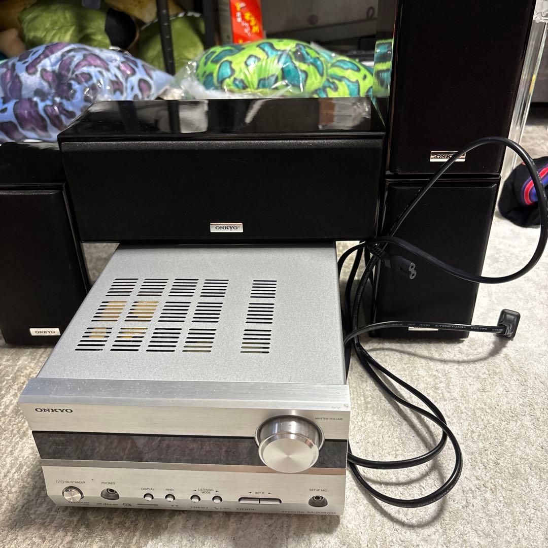 ONKYO スピーカー アンプ サブウーファー ホームシアターセット