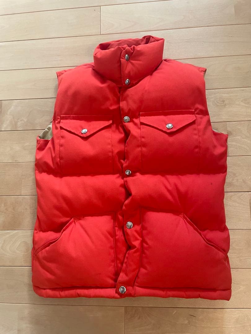 ア*ス様 ザノースフェイス　ビンテージ　ダウンベスト　茶タグ