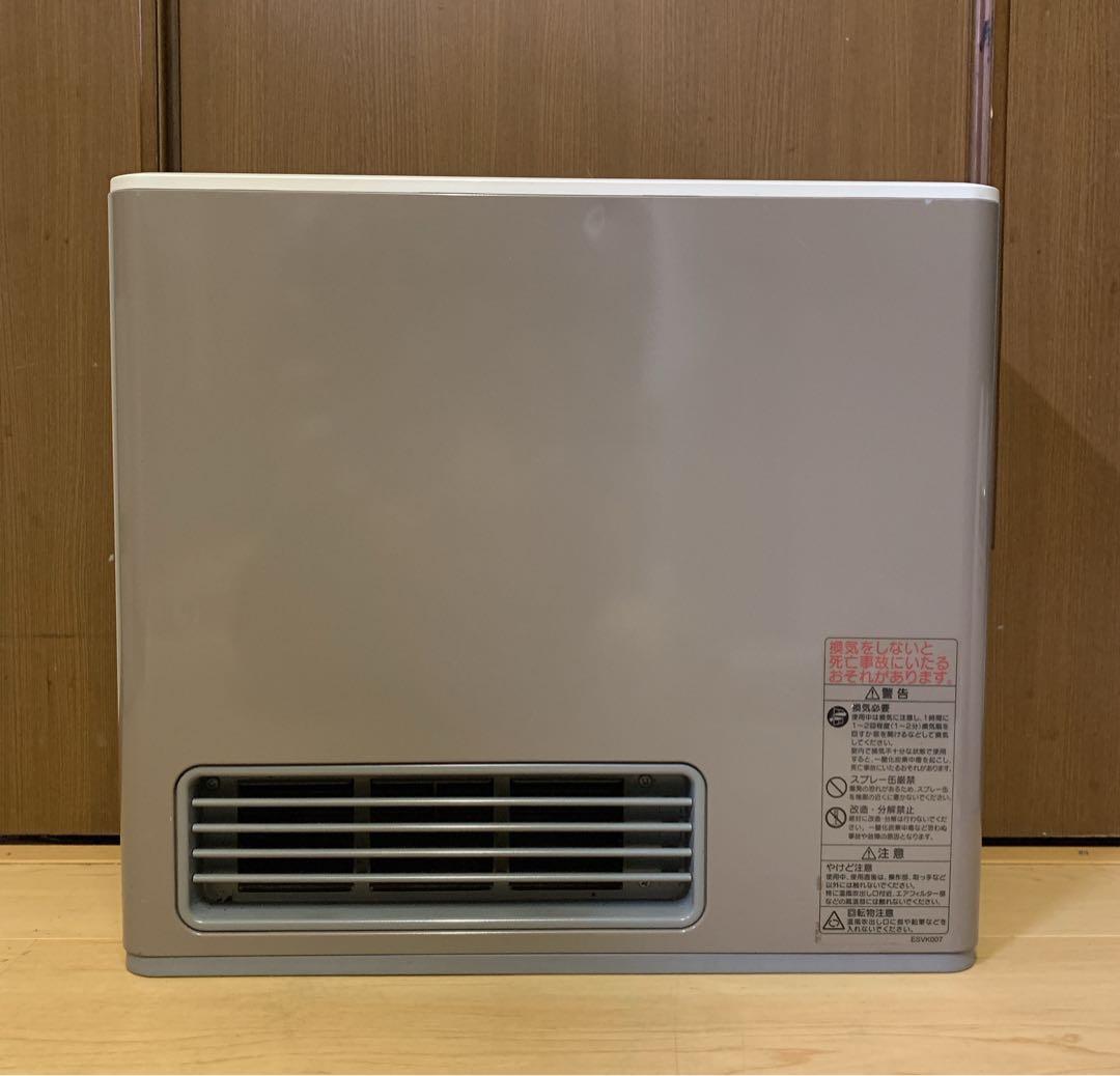 値下【美品】NORITZ 都市ガスファンヒーター　GFH-2404S ホース付き