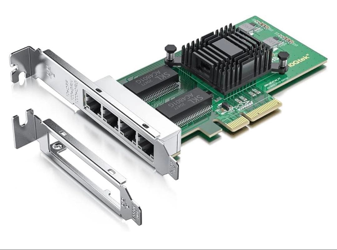 拡張カード 512118 10Gtek Intel I350 PCI-E 2.1 X4