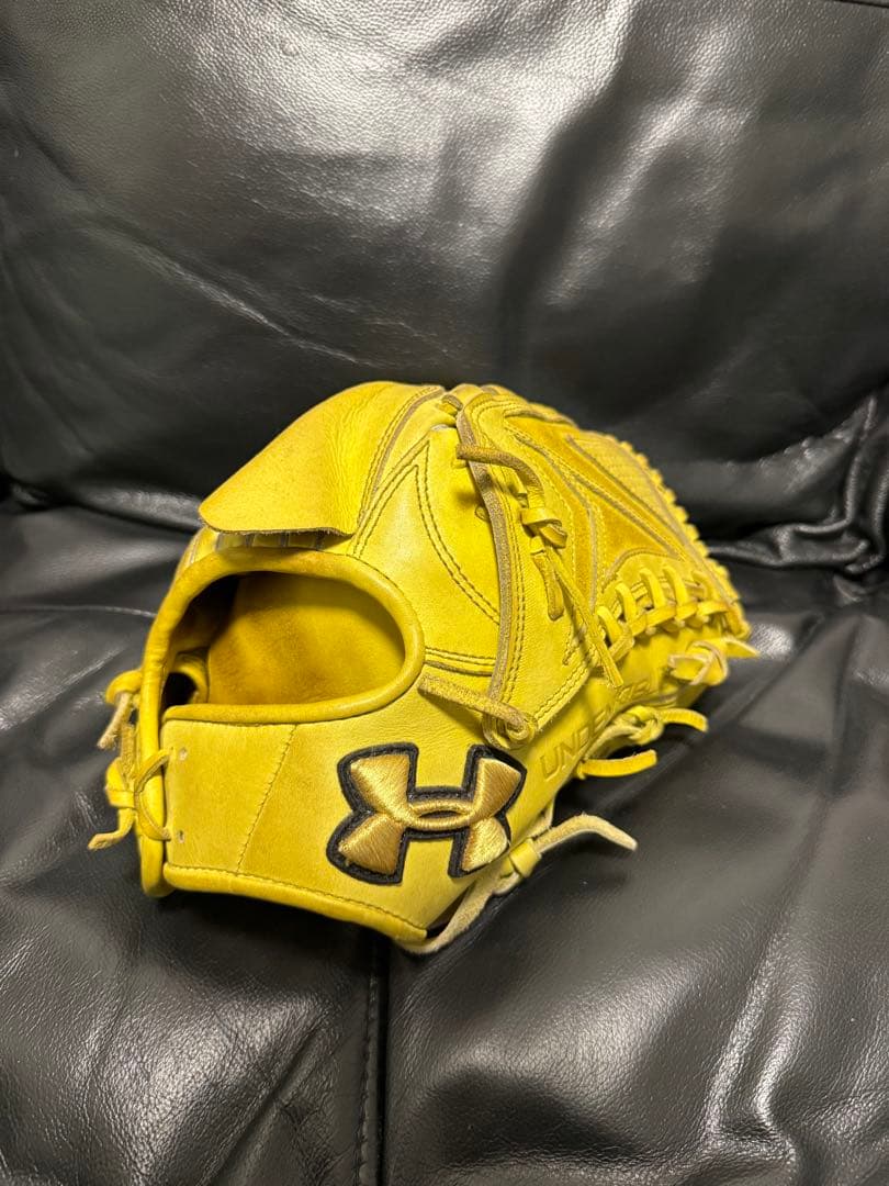 た*う様 Under Armour イエロー 硬式野球グローブ