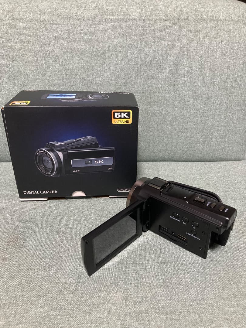 進化版 楽天市場1位獲得 ビデオカメラ 4K 5K/4800万画素