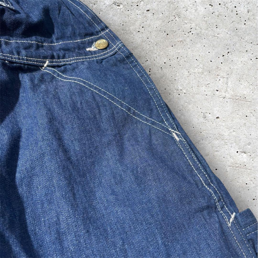 極美品　ビンテージ　CARTER’S 　ガチャポケ　耳付　デニム　オーバーオール