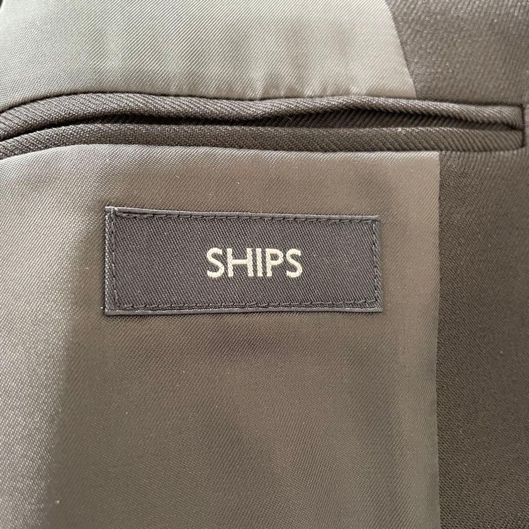 SHIPS ネイビー ダブル ブレザー ジャケット 紺ブレ Mサイズ