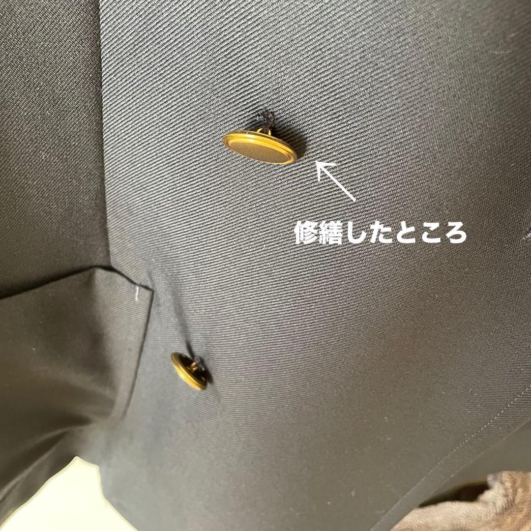 SHIPS ネイビー ダブル ブレザー ジャケット 紺ブレ Mサイズ