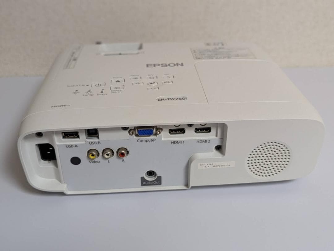 【美品】EPSON dreamio EH-TW750 プロジェクター