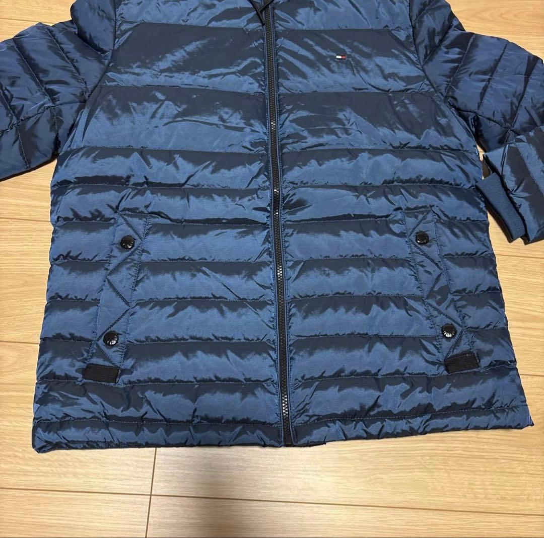 【未使用品】トミーヒルフィガー　フード付きダウンジャケット　Lサイズ