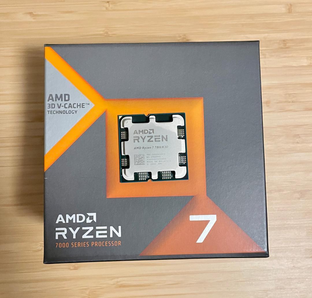 AMD Ryzen7 7800X3D 国内正規品