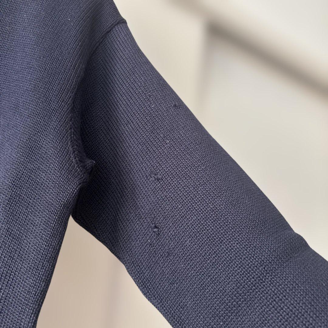 50.s ヴィンテージ　レタードセーター　ネイビー