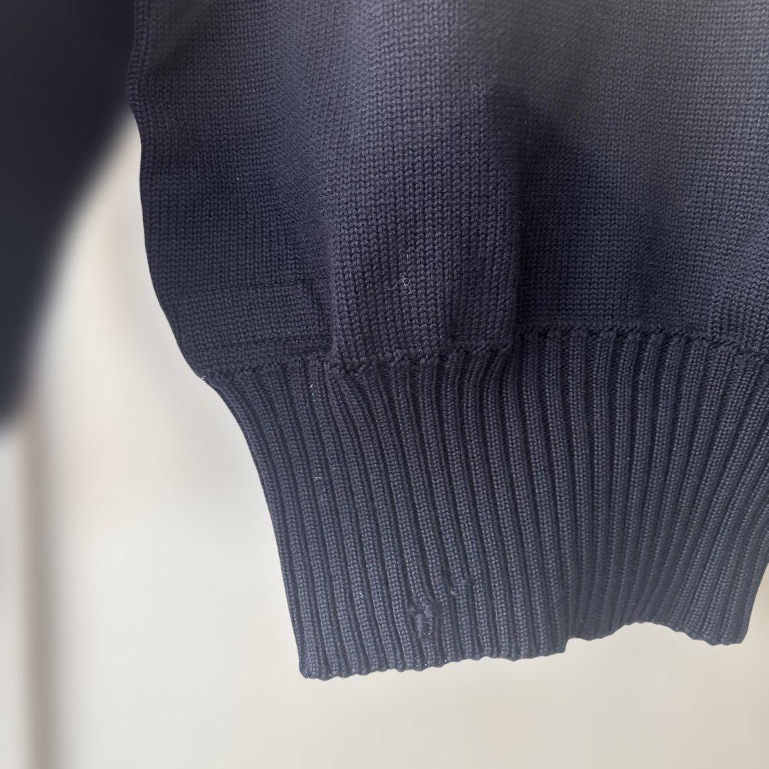 50.s ヴィンテージ　レタードセーター　ネイビー