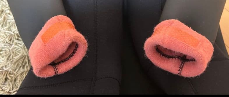 セミドライ 5mm 3mm ML-R MLB ML 美品 裏起毛