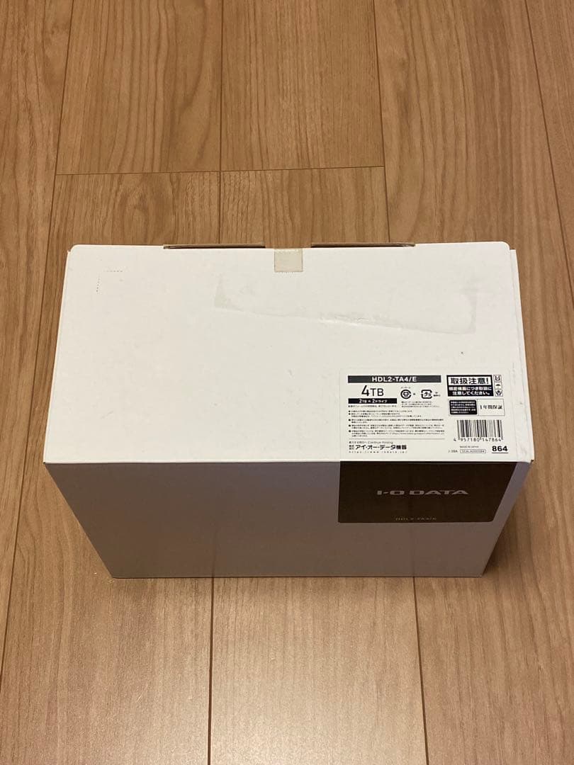 外付けハードディスク・ドライブ I-O DATA NAS 4TB HDL2-TA4/E