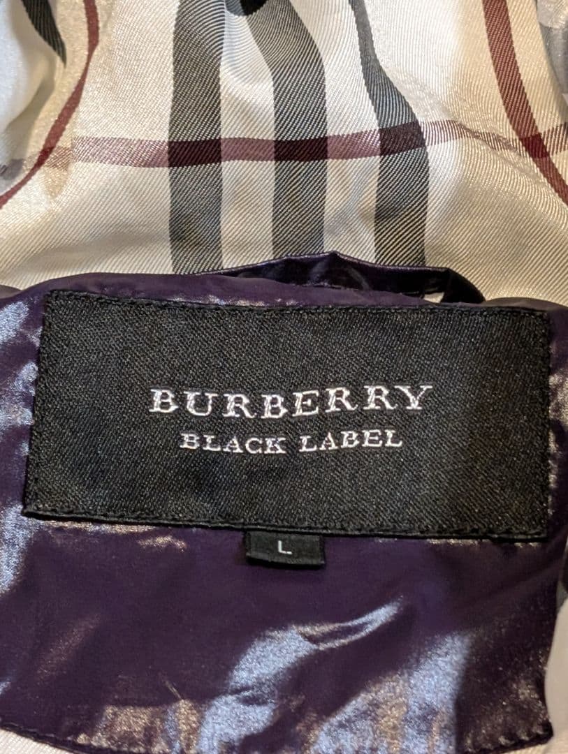 ✨美品✨ BURBERRY BLACK LABEL ダウンベスト L