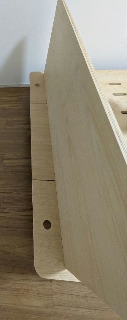 送料込み【コアラマットレス】木製ベッドフレーム　クイーンサイズ