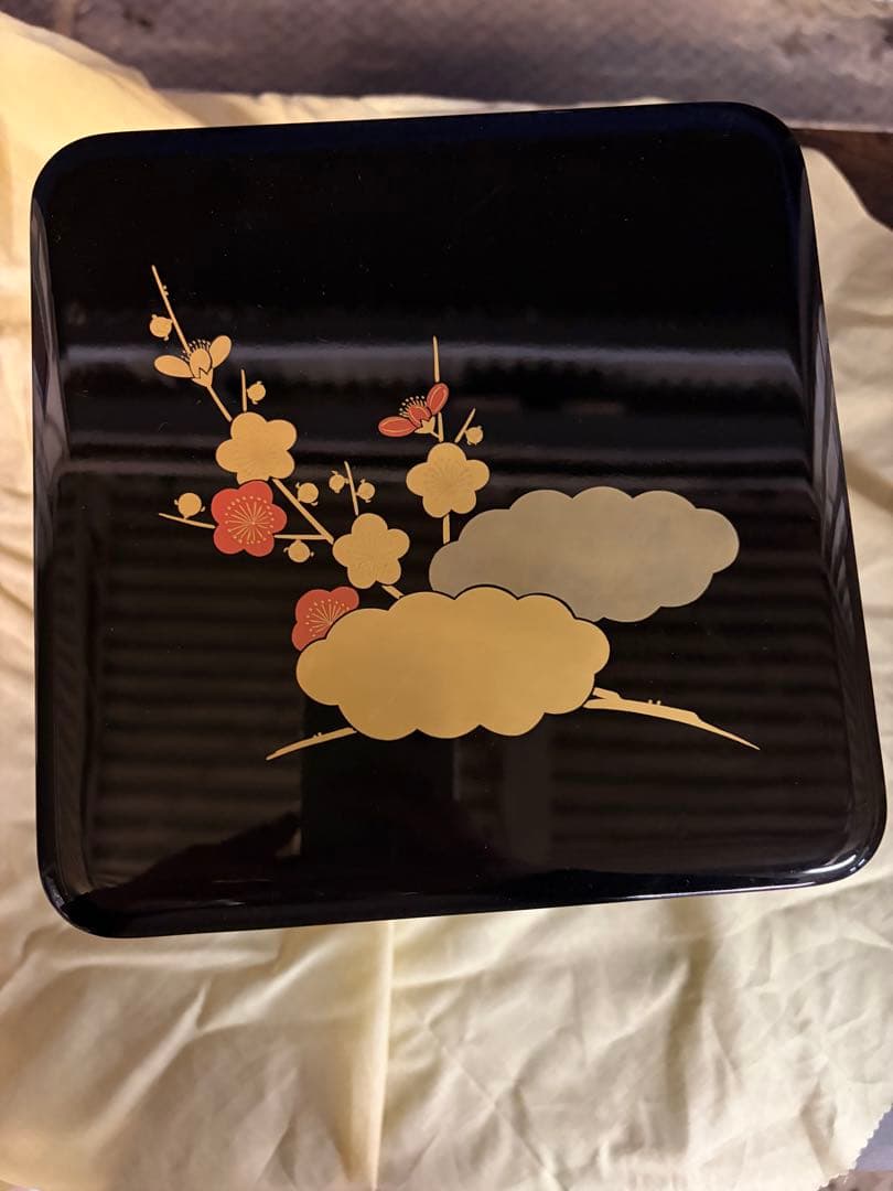 輪島塗　三段重　わじま龍作