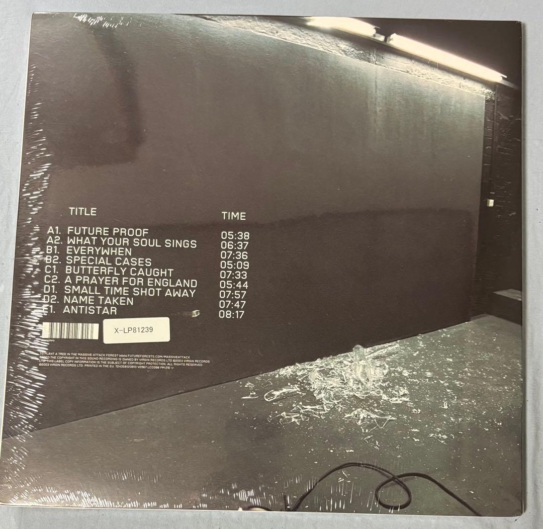 洋楽 MASSIVE ATTACK 100TH WINDOW Bristol