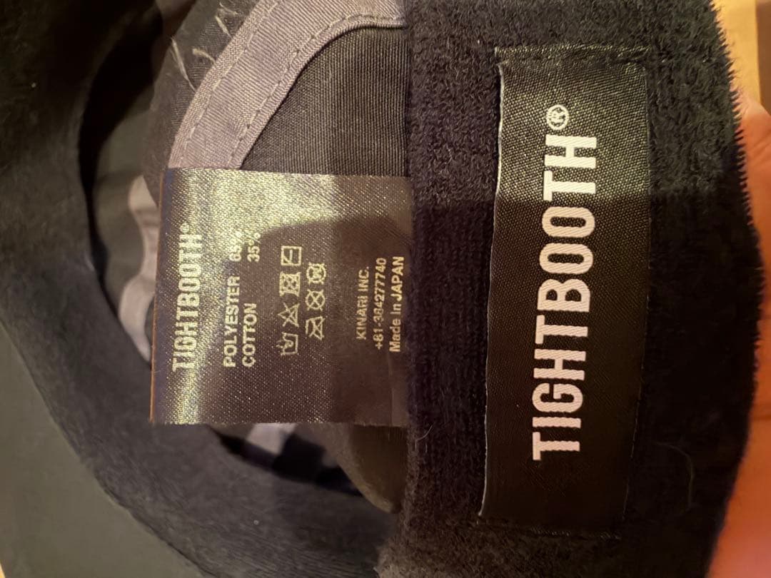 タイトブースプロダクション　ジェットキャップ　ブラック　サイズ調整可