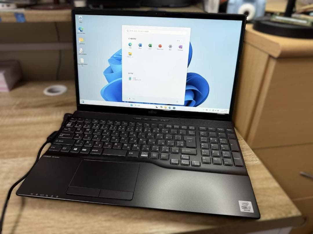 美品 富士通 第10世代 16GB 新品SSD+HDD Office2021