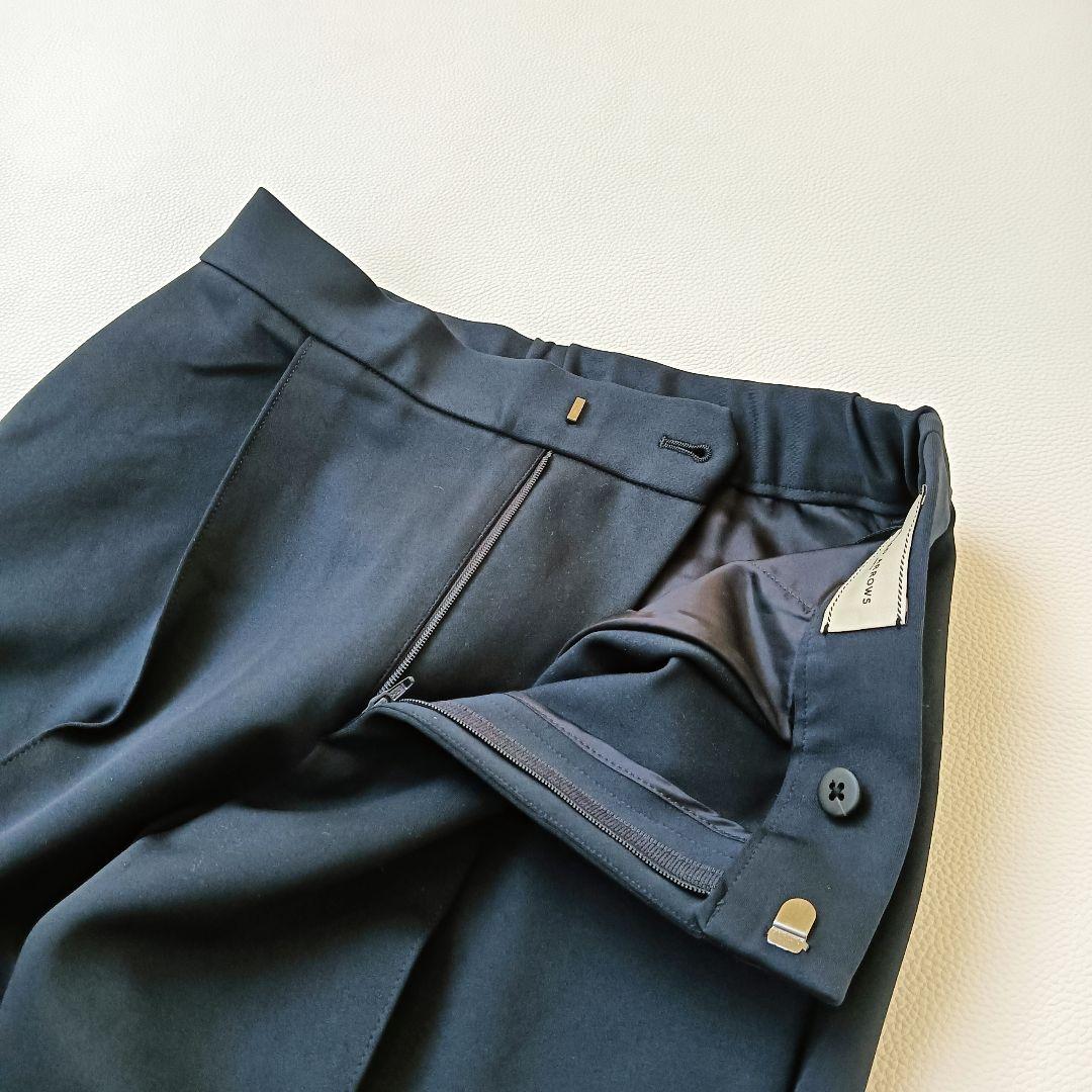 新品未使用✨《ユナイテッドアローズ》SPONGYタックテーパードパンツLサイズc