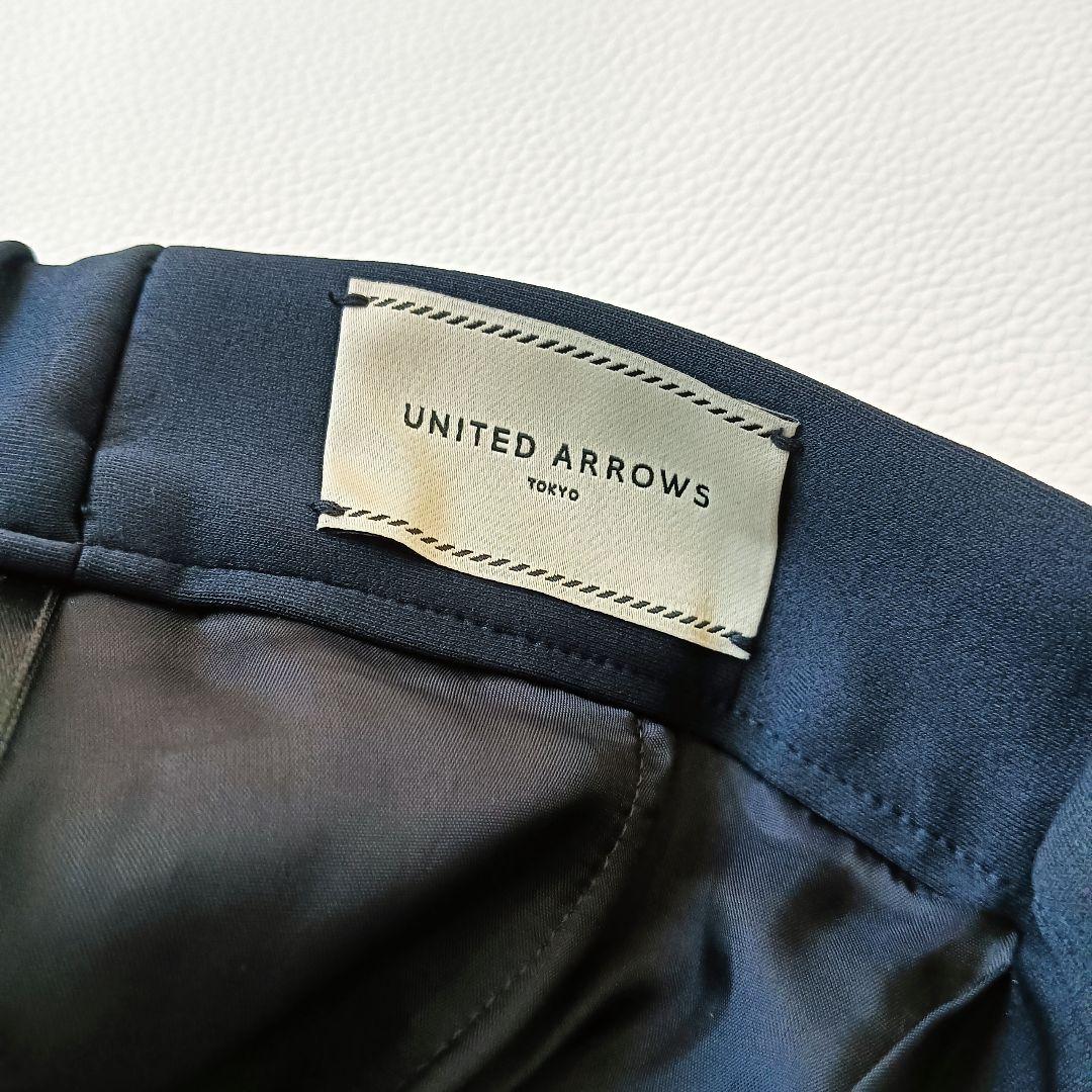 新品未使用✨《ユナイテッドアローズ》SPONGYタックテーパードパンツLサイズc