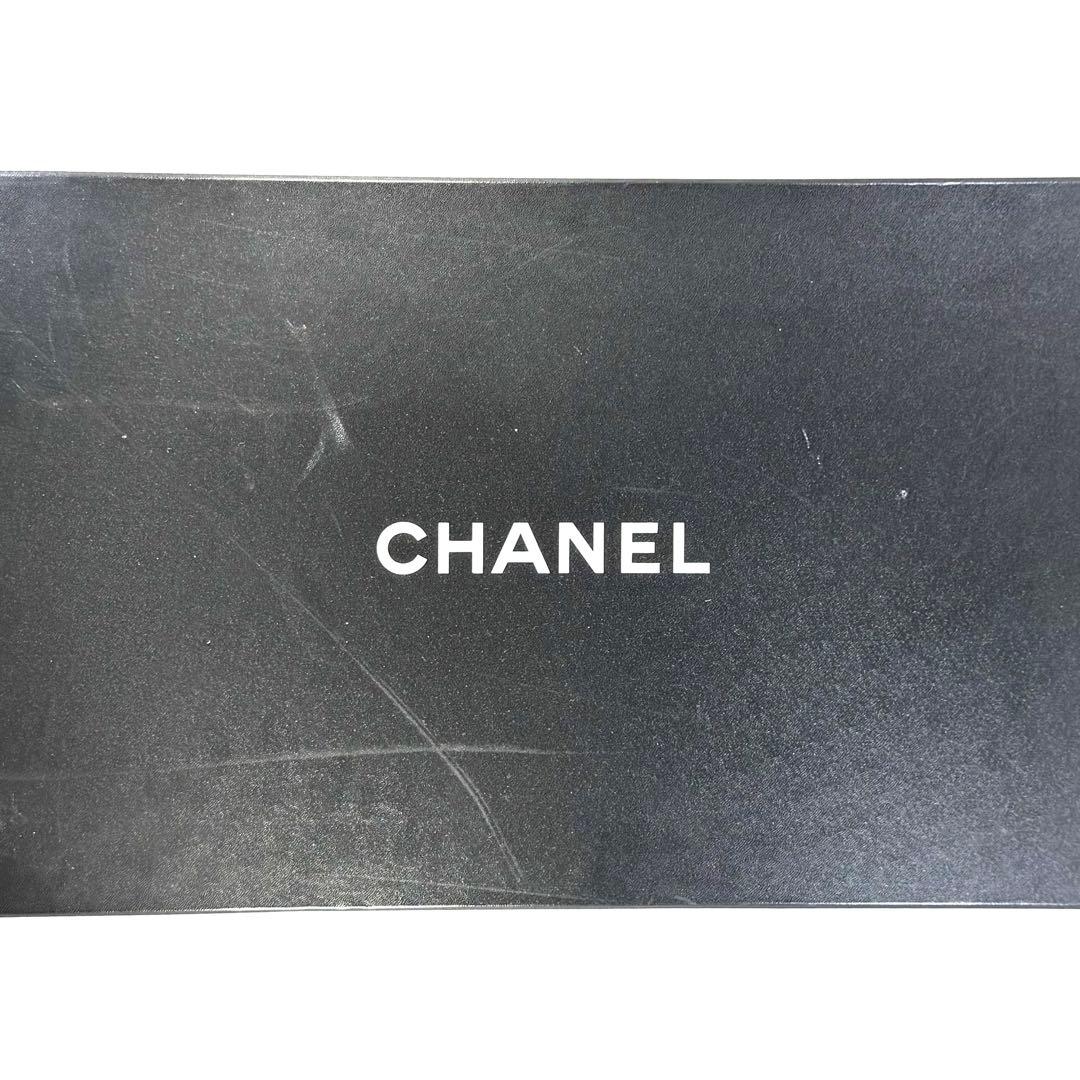 【CHANEL】シャネル（23.5cm）ニーハイブーツ ココマーク ラムスキン