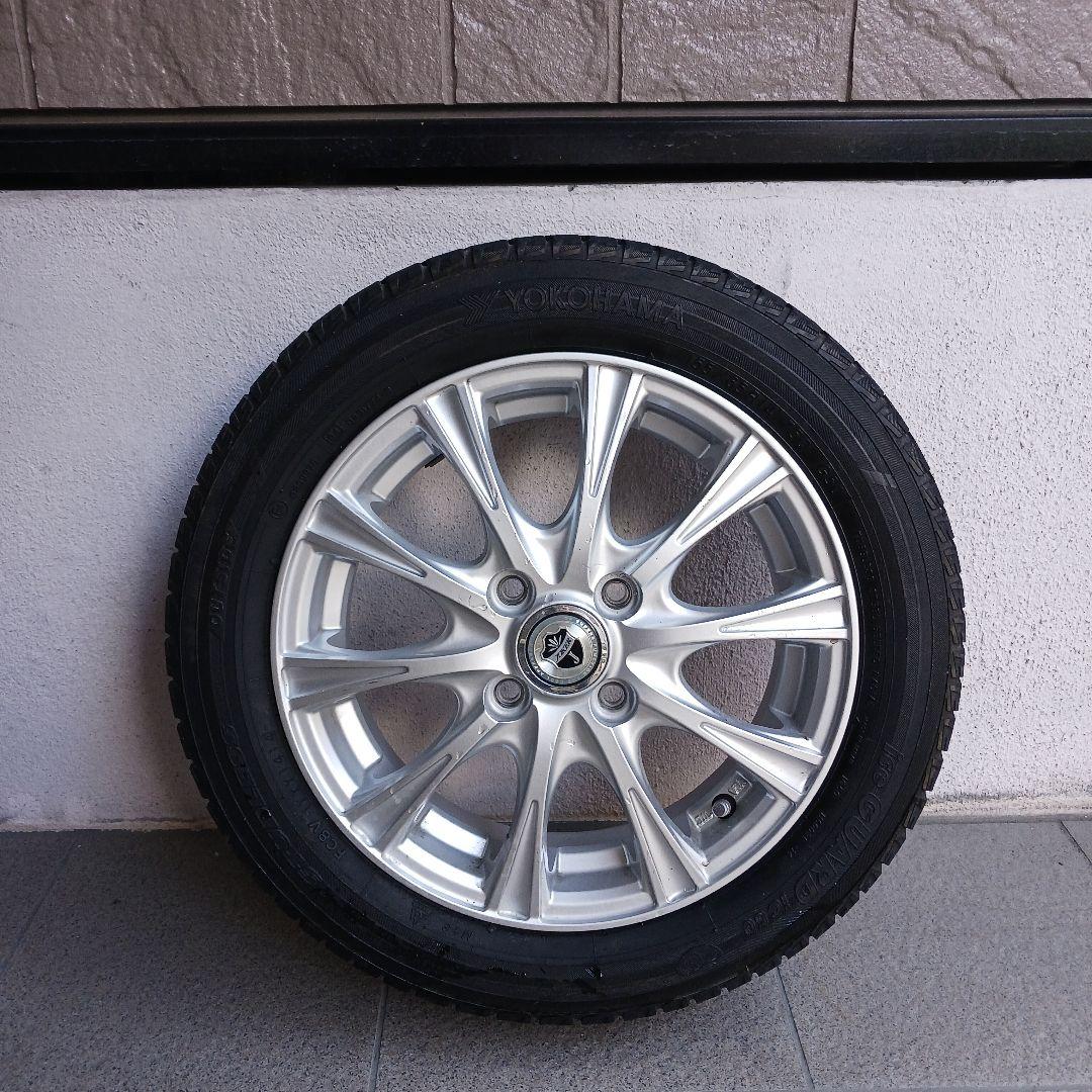 最終価格送料込みスノータイヤホイールセット(軽用)4本横浜タイヤ(即購入大歓迎)