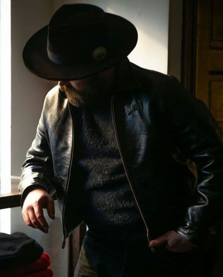 Bryceland's シャギードッグセーター チャコール