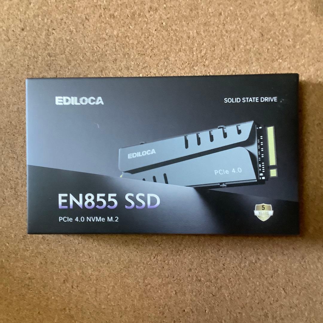 【新品未使用】SSD 1TB ヒートシンク付き　PCIe4.0 PS5対応